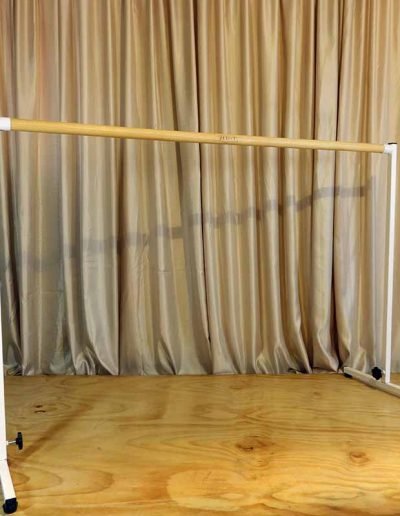 Barra de ballet sencilla de 150 cm de altura marca ZELecT con altura ajustable.