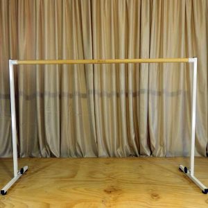 Barra de ballet sencilla de 150 cm marca ZELecT Altura ajustable.