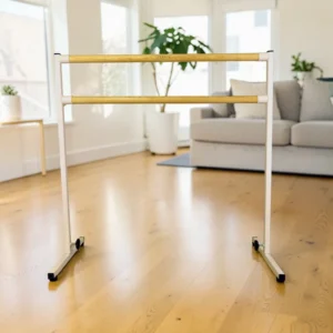 Barra de ballet doble de 1 metro de largo altura ajustable