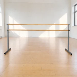 Barra de Ballet Doble 2m Altura ajustable Línea Studio